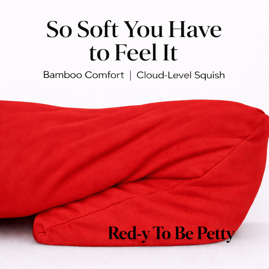 Soft bamboo viscose Petty Pillowcase cover made for The Breakup Pillow