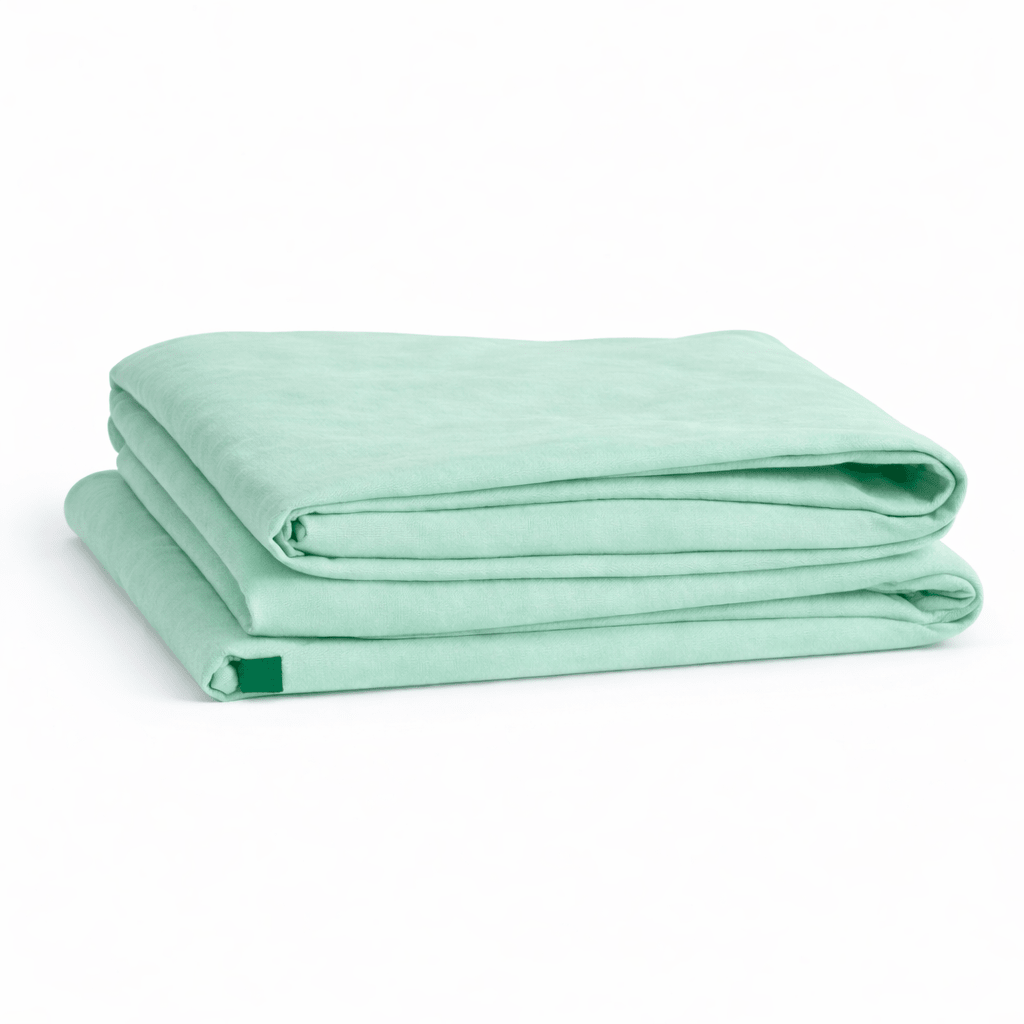He Mint Nothing mint Petty Pillowcase – bamboo viscose pillow cover by The Breakup Pillow