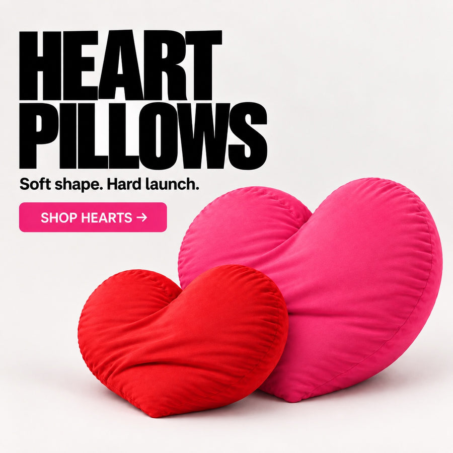 Heartless Behavior heart pillows collection thumbnail