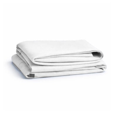 White Lies Petty Pillowcase 2-Pack — white 20 inch bamboo pillowcases for The Breakup Pillow